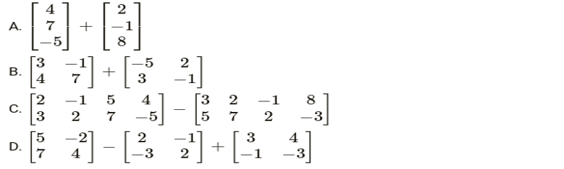 Soal dan jawaban Matematika Wajib kelas 11 tentang penjumlahan dan pengurangan matriks /matriks/preview.png